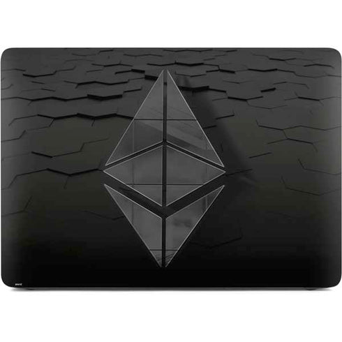 Ethereum Textured Logo Apple MacBook Air Skin
