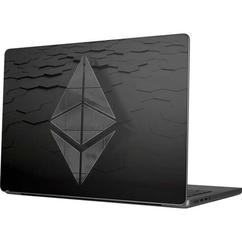 Ethereum Textured Logo Apple MacBook Pro 14-inch Skin