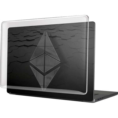 Ethereum Textured Logo MacBook Cases
