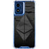 Ethereum Textured Logo Moto G Play 4G (2024) Clear Case