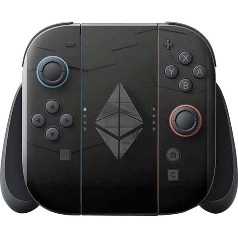 Ethereum Textured Logo Nintendo Switch 2 (2025) with Joy-Con Skin