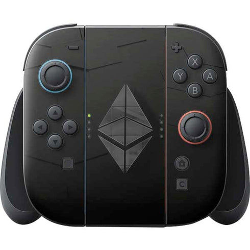 Ethereum Textured Logo Nintendo Switch 2 (2025) Joy-Con Controller Skin
