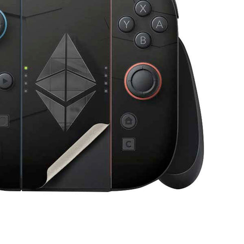 Ethereum Textured Logo Nintendo Switch 2 (2025) Joy-Con Controller Skin