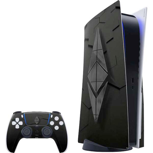 Ethereum Textured Logo PlayStation PS5 Skins
