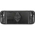 Ethereum Textured Logo Steam Deck Handheld Gaming Computer Skin
