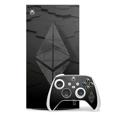 Ethereum Textured Logo Xbox Series X Skins