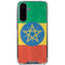 Ethiopia Flag Distressed Galaxy A36 5G Clear Case