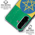 Ethiopia Flag Distressed Galaxy A36 5G Clear Case