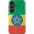 Ethiopia Flag Distressed Galaxy S25 Plus Impact Case