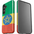 Ethiopia Flag Distressed Galaxy S25 Plus Impact Case