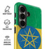 Ethiopia Flag Distressed Galaxy S26 Impact Case
