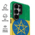 Ethiopia Flag Distressed Galaxy S26 Ultra Impact Case