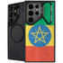 Ethiopia Flag Distressed Galaxy S26 Ultra Kickstand Case