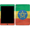 Ethiopia Flag Distressed iPad Skins