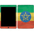 Ethiopia Flag Distressed iPad Skins