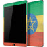 Ethiopia Flag Distressed iPad Skins