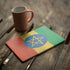Ethiopia Flag Distressed iPad Skins