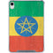 Ethiopia Flag Distressed iPad 11th Gen (2025) Clear Case