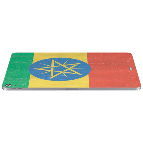 Ethiopia Flag Distressed Apple iPad Air Skin