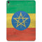 Ethiopia Flag Distressed Apple iPad Pro Skin