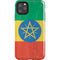 Ethiopia Flag Distressed iPhone Cases