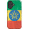 Ethiopia Flag Distressed iPhone 16 Impact Case
