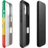 Ethiopia Flag Distressed iPhone 16 Plus Impact Case