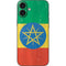 Ethiopia Flag Distressed iPhone 16 Plus Skin
