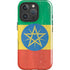 Ethiopia Flag Distressed iPhone 16 Pro Impact Case