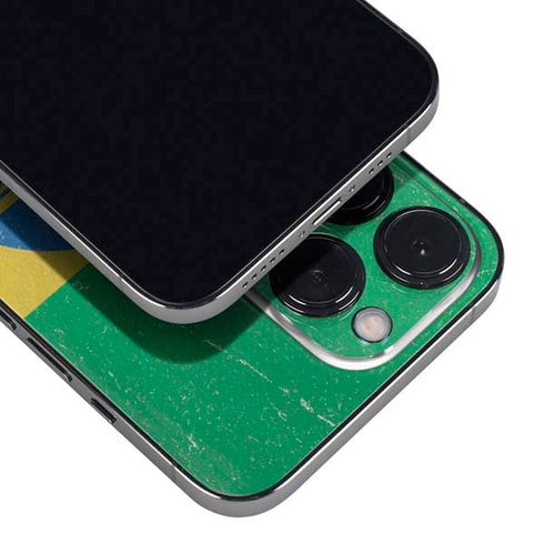 Ethiopia Flag Distressed iPhone 16 Pro Max Skin