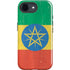 Ethiopia Flag Distressed iPhone 16e Impact Case