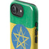 Ethiopia Flag Distressed iPhone 16e Impact Case