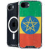 Ethiopia Flag Distressed iPhone 16e MagSafe Case