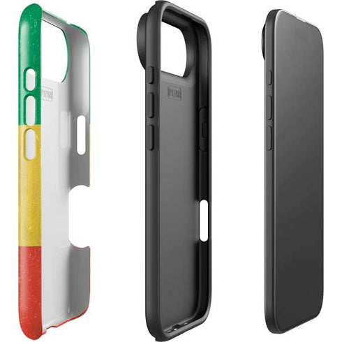 Ethiopia Flag Distressed iPhone 17 Air Impact Case