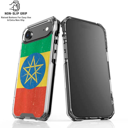 Ethiopia Flag Distressed iPhone 17 Air MagSafe Case