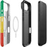 Ethiopia Flag Distressed iPhone 17 Air Magsafe Impact Case