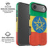 Ethiopia Flag Distressed iPhone 17 Air Magsafe Impact Case