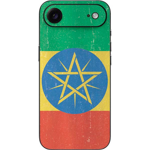 Ethiopia Flag Distressed iPhone 17 Air Skin