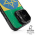 Ethiopia Flag Distressed iPhone 17 Kickstand Case