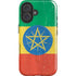Ethiopia Flag Distressed iPhone 17 Magsafe Impact Case
