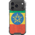 Ethiopia Flag Distressed iPhone 17 Pro Clear Case