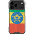 Ethiopia Flag Distressed iPhone 17 Pro Max Clear Case