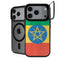 Ethiopia Flag Distressed iPhone 17 Pro Max Kickstand Case