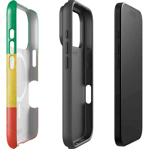 Ethiopia Flag Distressed iPhone 17 Pro Max Magsafe Impact Case