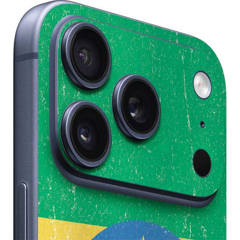 Ethiopia Flag Distressed iPhone 17 Pro Max Skin