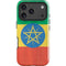 Ethiopia Flag Distressed iPhone 18 Pro Impact Case