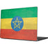 Ethiopia Flag Distressed Apple MacBook Pro 14-inch Skin