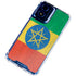 Ethiopia Flag Distressed Moto G Play 4G (2024) Clear Case