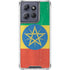 Ethiopia Flag Distressed Moto G Play 5G (2025) Clear Case