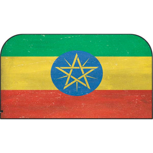 Ethiopia Flag Distressed Nintendo Switch 2 (2025) with Joy-Con Skin